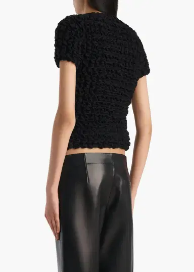 Khaite Polly Top In Black | Thumbnail 4