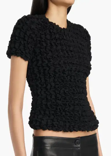 Khaite Polly Top In Black | Thumbnail 5
