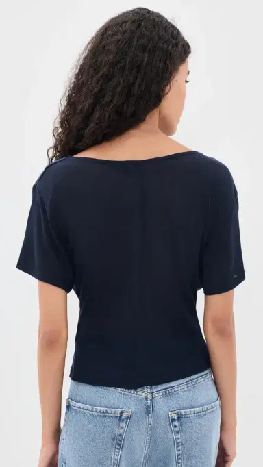 EB Denim Madeo Cowl Neck Tee | Thumbnail 3
