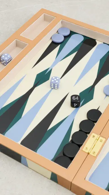 Printworks Lacquered Backgammon Set Multi | Thumbnail 4