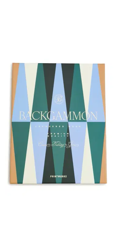 Printworks Lacquered Backgammon Set Multi | Thumbnail 1