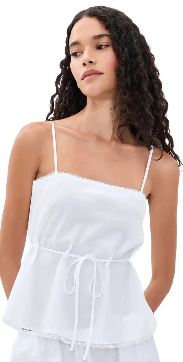Leset Yoko ace Tank Top White