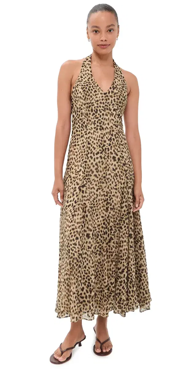 ASTR the Label yra Maxi Dress Cheetah