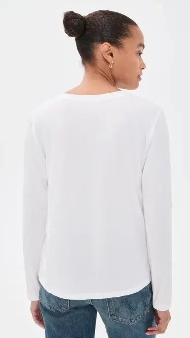 Velvet Barbara Top White | Thumbnail 3