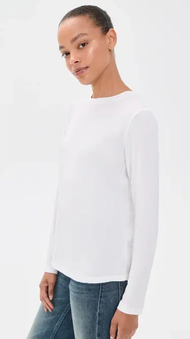 Velvet Barbara Top White | Thumbnail 4