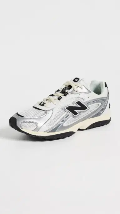 New Balance 204L Sneakers Silver Metallic/Black | Thumbnail 2