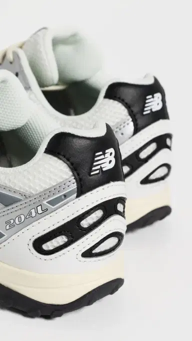 New Balance 204L Sneakers Silver Metallic/Black | Thumbnail 4