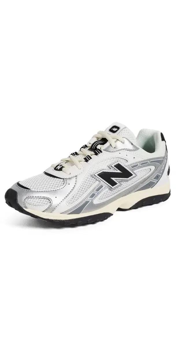 New Balance 204L Sneakers Silver Metallic/Black M 7/ W 8.5