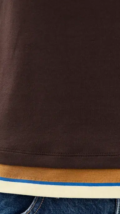 Staud Dillon Tee Earth/Horizon Stripe | Thumbnail 6