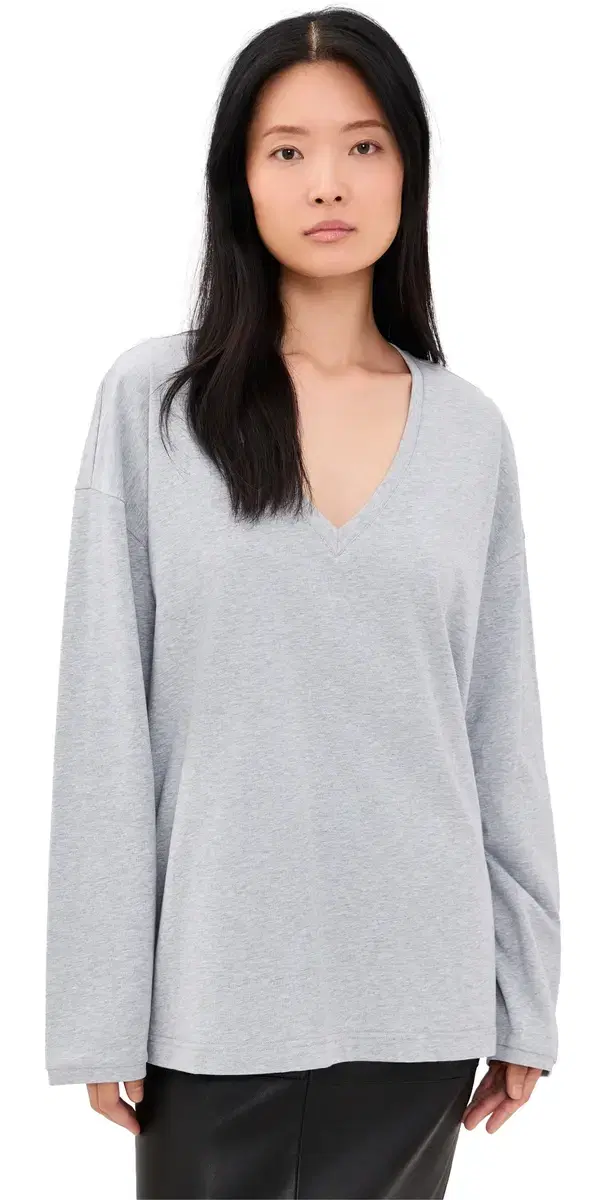 A.EMERY A. EERY Persey Top Light Grey elange