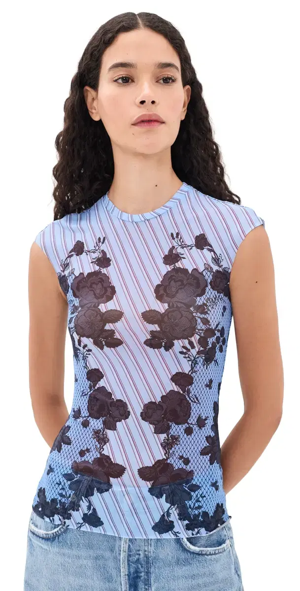 AFRM Nina Top hirting Rose