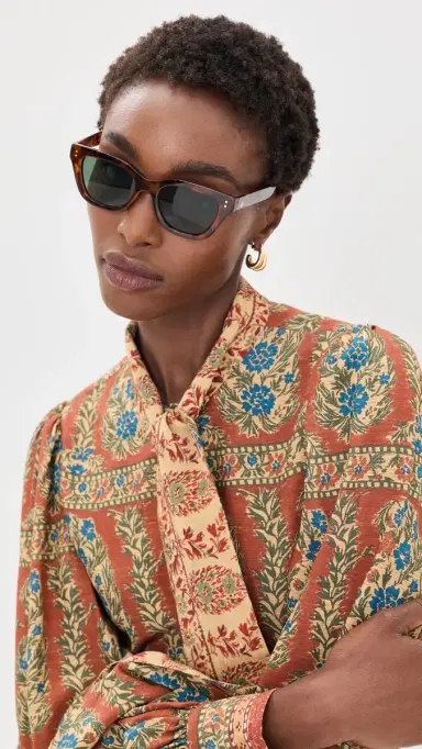 AIRE Nightglow Sunglasses Dark Tort One Size | Thumbnail 3 AIRE Nightglow Sunglasses Dark Tort One Size | Thumbnail 3