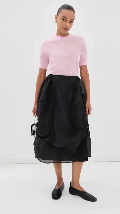 Cecilie Bahnsen Fuana Skirt Black 6 | Thumbnail 2