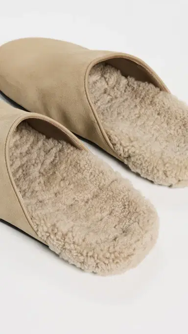 Jenni Kayne Shearling Ashby Clog Sand | Thumbnail 4