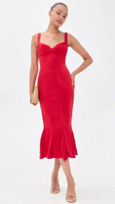 Guizio Amelie Bra Dress Poppy S | Thumbnail 5