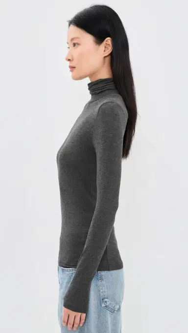 AGOLDE Pascale Turtleneck Top | Thumbnail 4