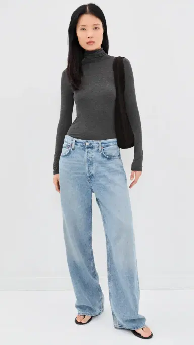 AGOLDE Pascale Turtleneck Top | Thumbnail 5