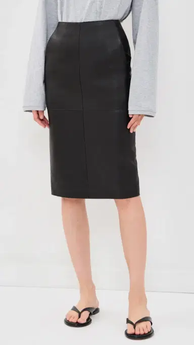 A Emery A. EMERY Wright Leather Skirt | Thumbnail 2
