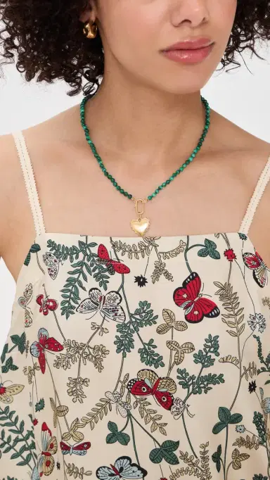 HART Gemstone Strand Heart Necklace | Thumbnail 3 HART Gemstone Strand Heart Necklace | Thumbnail 3