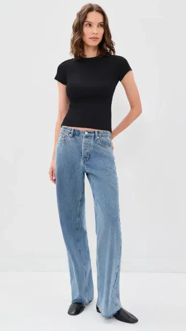Madewell The '90s Crewneck Tee In Compact Cotton | Thumbnail 5 Madewell The '90s Crewneck Tee In Compact Cotton | Thumbnail 5