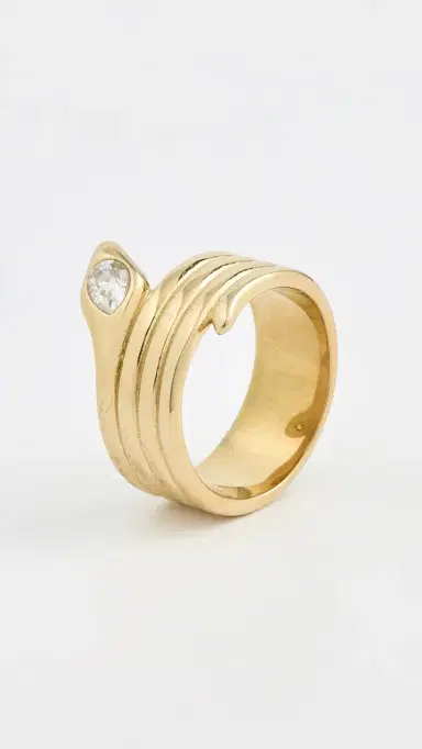 Heaven Mayhem Lab Grown Oria Ring Gold | Thumbnail 5