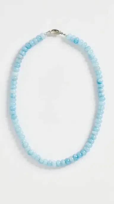 Shashi Gemstone Necklace French Blue One Size | Thumbnail 2 Shashi Gemstone Necklace French Blue One Size | Thumbnail 2