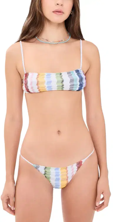 Missoni Zigzag Tulle Bikini Set Smsp1-Multicolor 42 | Thumbnail 1