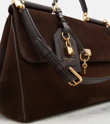 Dolce & Gabbana Sicily Large suede tote bag | Thumbnail 2 Dolce & Gabbana Sicily Large suede tote bag | Thumbnail 2