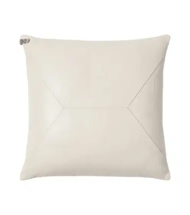 Brunello Cucinelli Monili leather cushion | Thumbnail 1