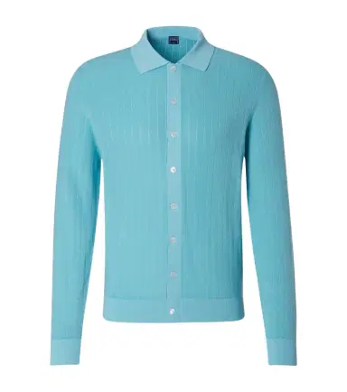 FEDELI Matheus ribbed-knit cotton cardigan | Thumbnail 1 FEDELI Matheus ribbed-knit cotton cardigan | Thumbnail 1