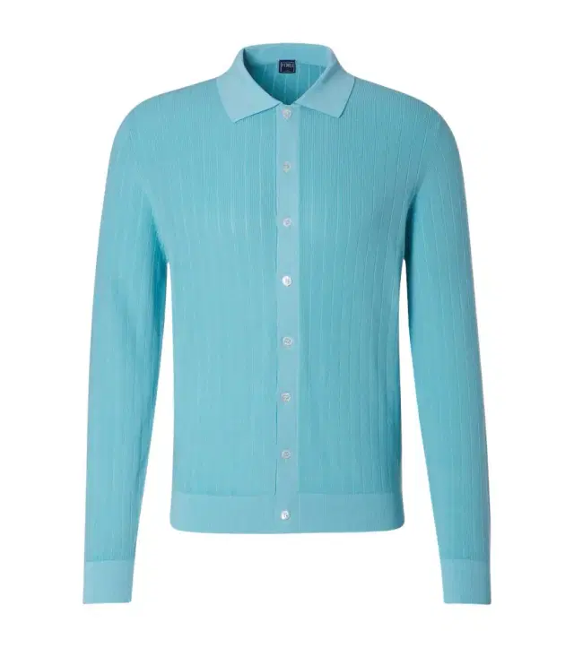Fedeli Matheus ribbed-knit cotton cardigan