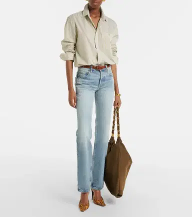 Saint Laurent Amalia suede shopper | Thumbnail 7