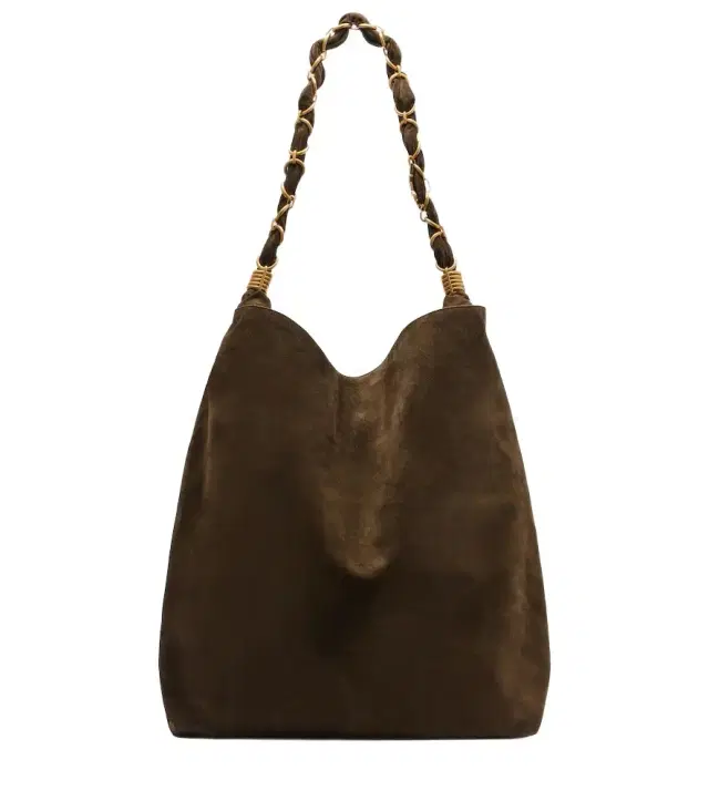 Saint Laurent Amalia suede shopper