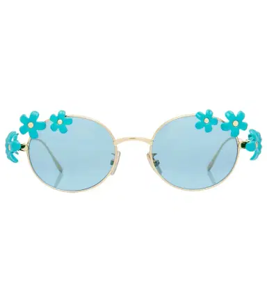 Loewe Signature Floral oval sunglasses | Thumbnail 1