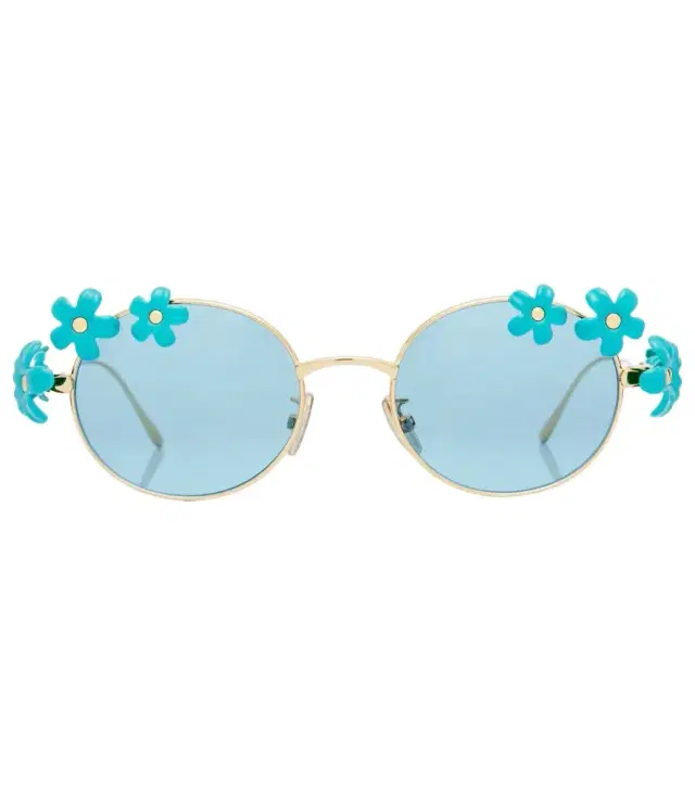 Loewe Signature Floral oval sunglasses