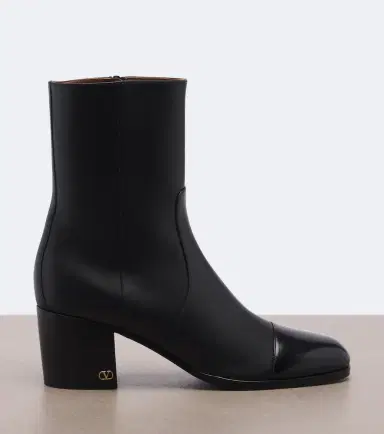 Valentino Garavani VLogo leather ankle boots | Thumbnail 2