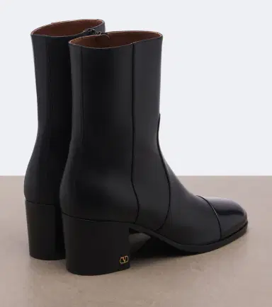 Valentino Garavani VLogo leather ankle boots | Thumbnail 4