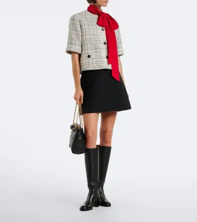 Valentino Garavani VLogo leather knee-high boots | Thumbnail 5 Valentino Garavani VLogo leather knee-high boots | Thumbnail 5