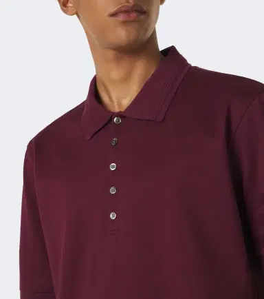 Thom Browne 4-Bar cotton polo shirt | Thumbnail 3