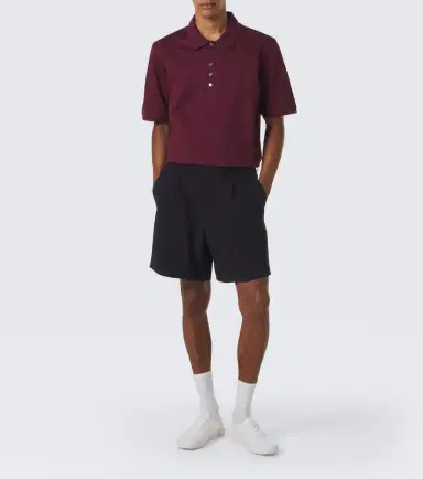 Thom Browne 4-Bar cotton polo shirt | Thumbnail 4