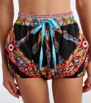 Dolce & Gabbana Carretto cotton poplin shorts | Thumbnail 4