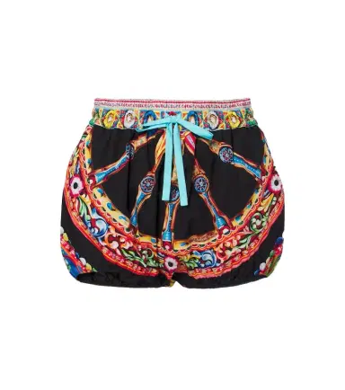 Dolce & Gabbana Carretto cotton poplin shorts | Thumbnail 1