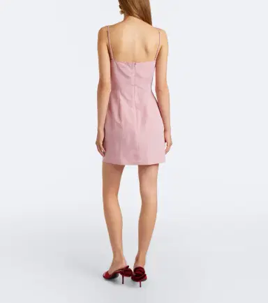Magda Butrym Floral-appliqué cotton and silk minidress | Thumbnail 3