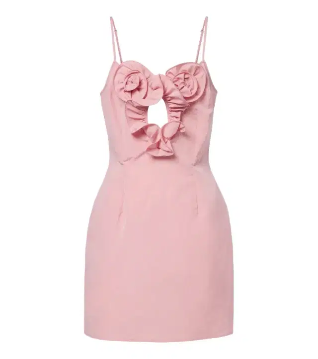 Magda Butrym Floral-appliqué cotton and silk minidress