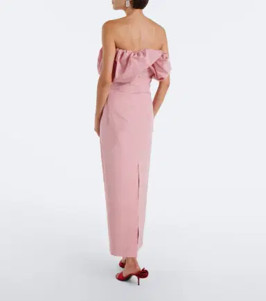 Magda Butrym Cotton and silk corset dress | Thumbnail 4