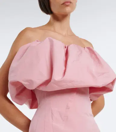 Magda Butrym Cotton and silk corset dress | Thumbnail 5