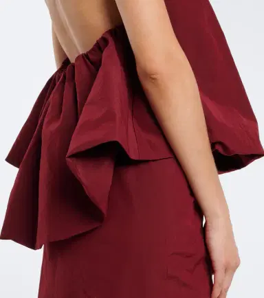 Magda Butrym Halterneck cotton and silk top | Thumbnail 4 Magda Butrym Halterneck cotton and silk top | Thumbnail 4