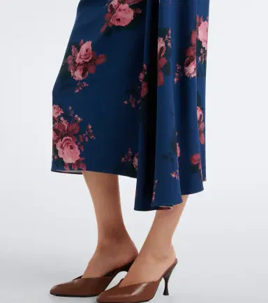 Erdem Floral cady midi dress | Thumbnail 3