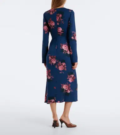 Erdem Floral cady midi dress | Thumbnail 6