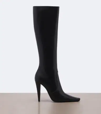 Saint Laurent 77 leather knee-high boots | Thumbnail 2